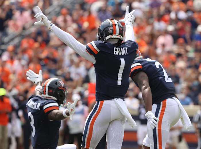 Nick Grant, Virginia Cavaliers football
